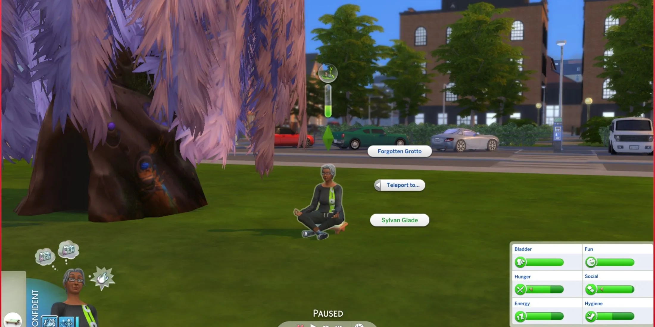 Tính năng dịch chuyển tức thời trong The Sims 4