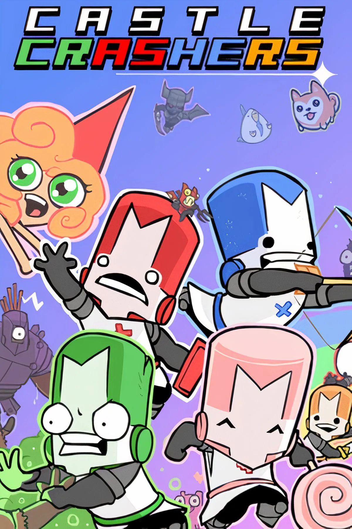 Ảnh minh họa Castle Crashers: phong cách beat 'em up hợp tác 4 người