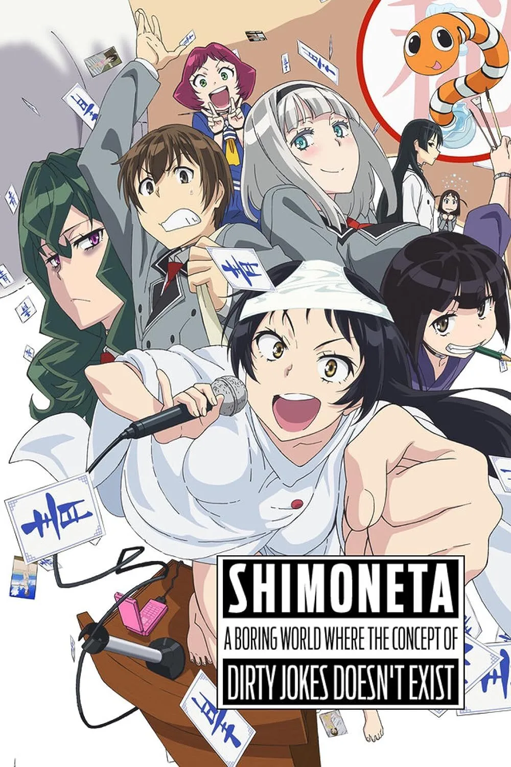 Anna Nishikinomiya với nét mặt cuồng si sau nụ hôn trong Shimoneta