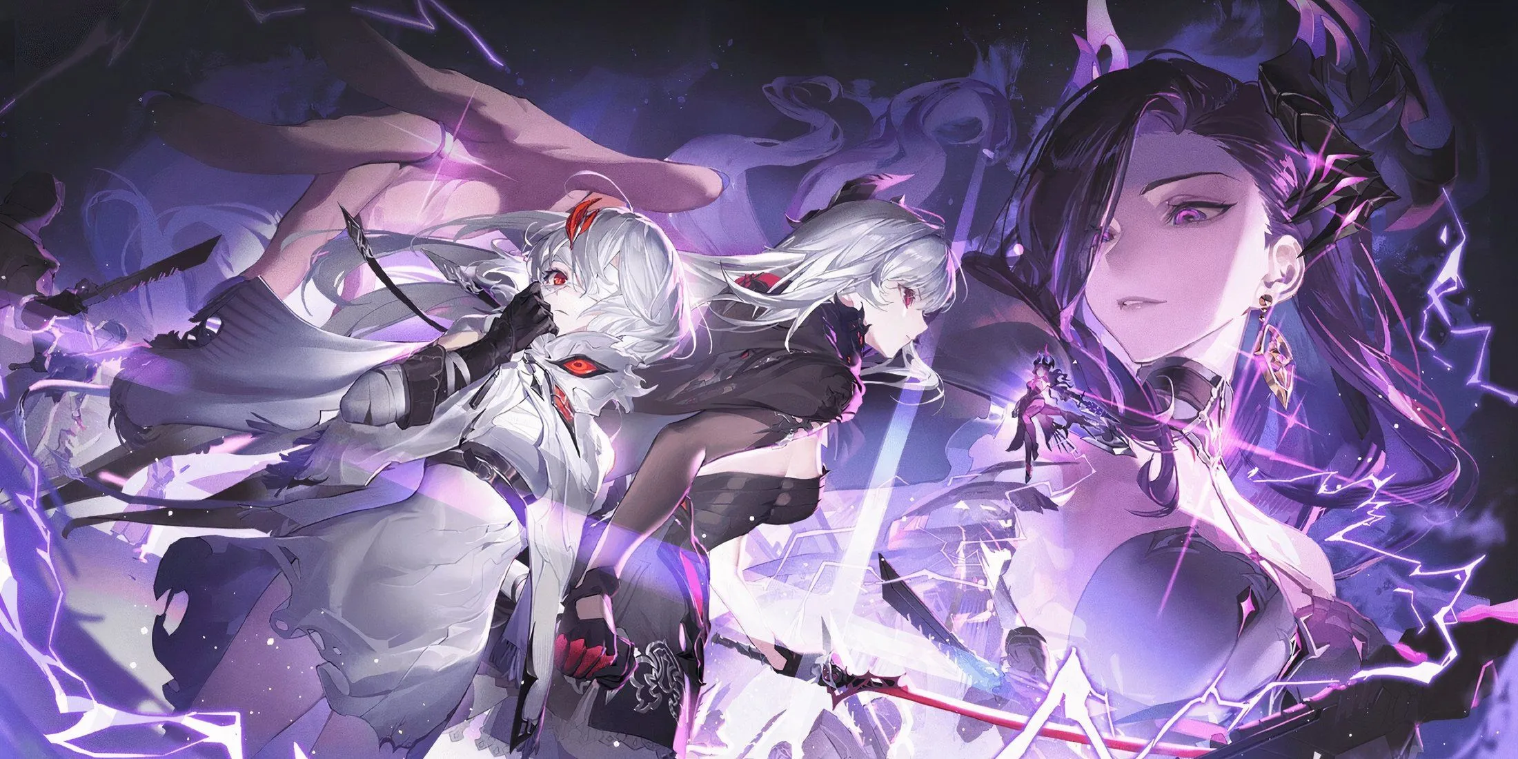 Artwork quảng bá Duet Night Abyss: nhân vật và phong cách nghệ thuật game