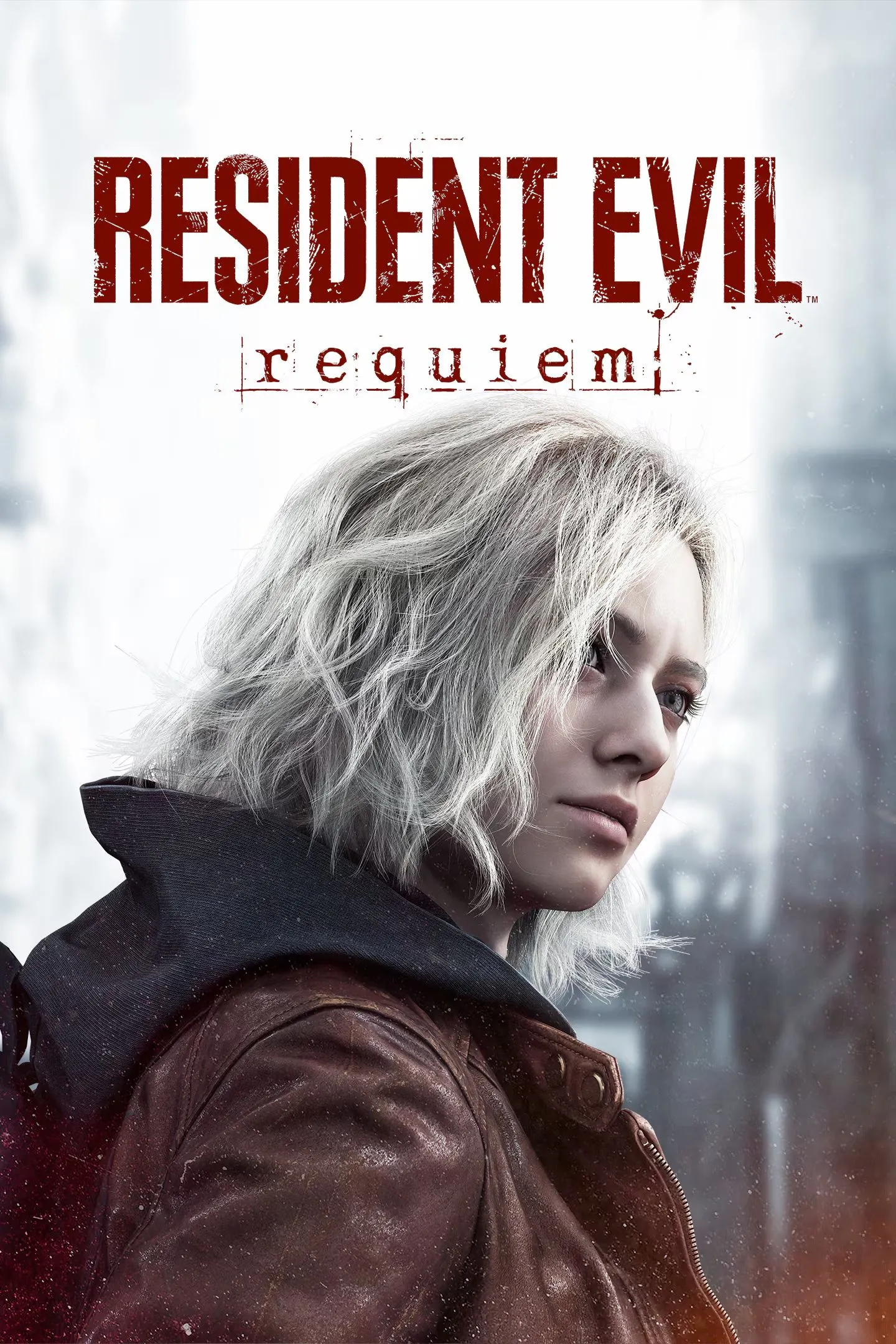 Bìa Resident Evil Requiem thể hiện tông màu lạnh, cảnh vật rùng rợn và không khí kinh dị áp lực