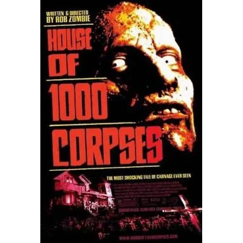 Cảnh từ House of 1000 Corpses: Rob Zombie và tông màu rùng rợn của phim cult