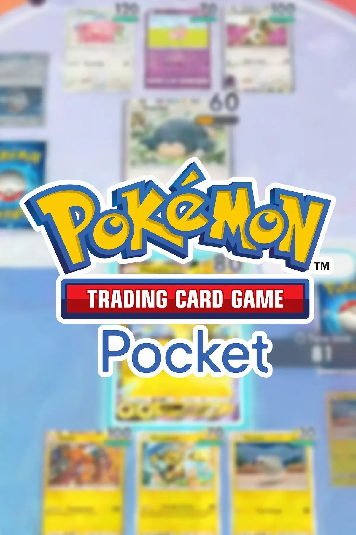 Cover art chính thức Pokémon Trading Card Game Pocket — tham khảo artwork và thông tin phát hành.