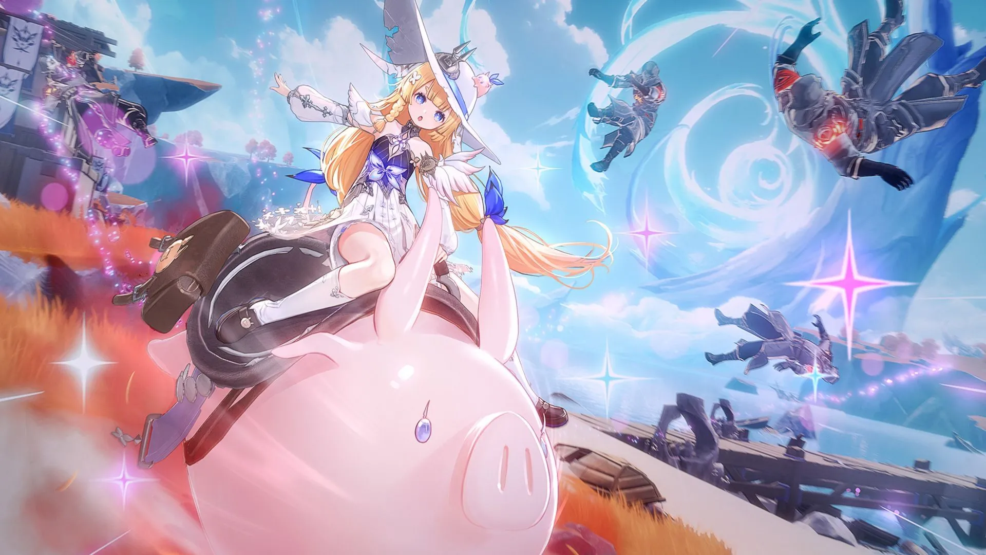 Giao diện press image Duet Night Abyss minh họa mục nhập mã trong phần cài đặt