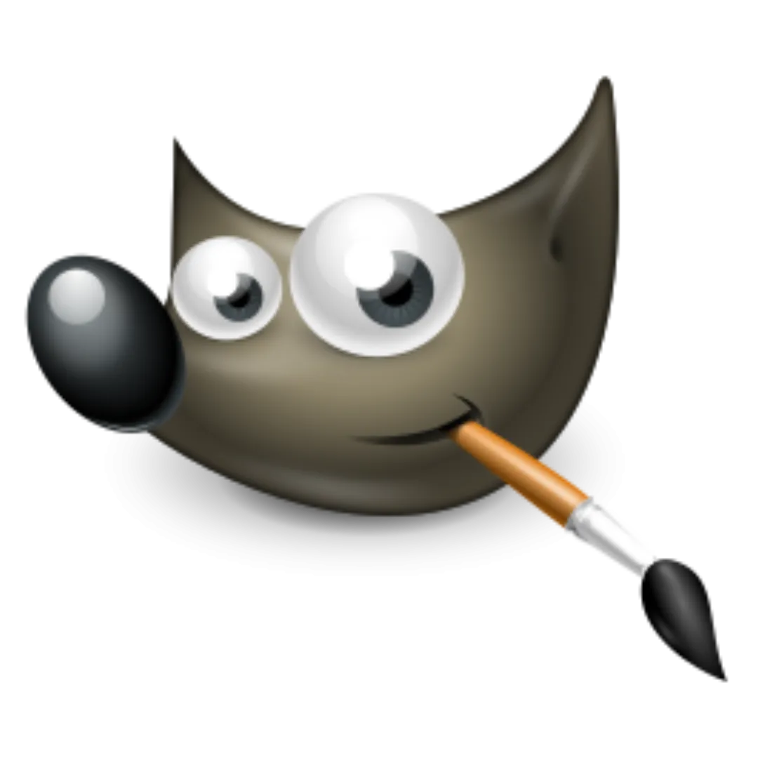 Logo GIMP - biểu tượng Wilber của chương trình xử lý ảnh mã nguồn mở
