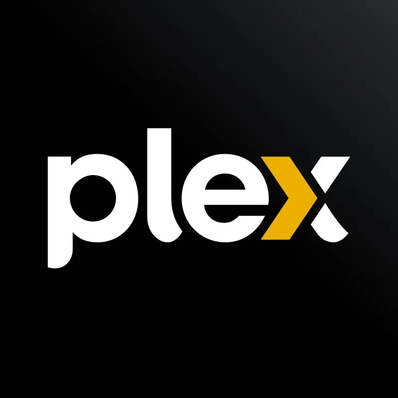 Logo Plex - giải pháp media và server ảnh cơ bản