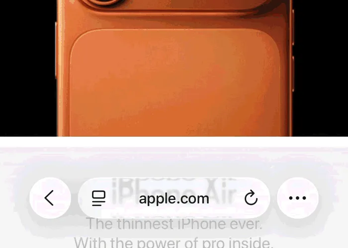 Nhấn giữ nút back để mở lịch sử trong tab hiện tại trên Safari, chọn trang cần quay lại.